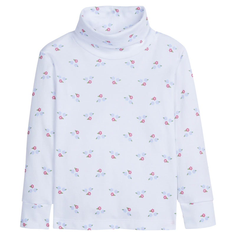 Printed Turtleneck - Fall Blooms - Born Childrens Boutique