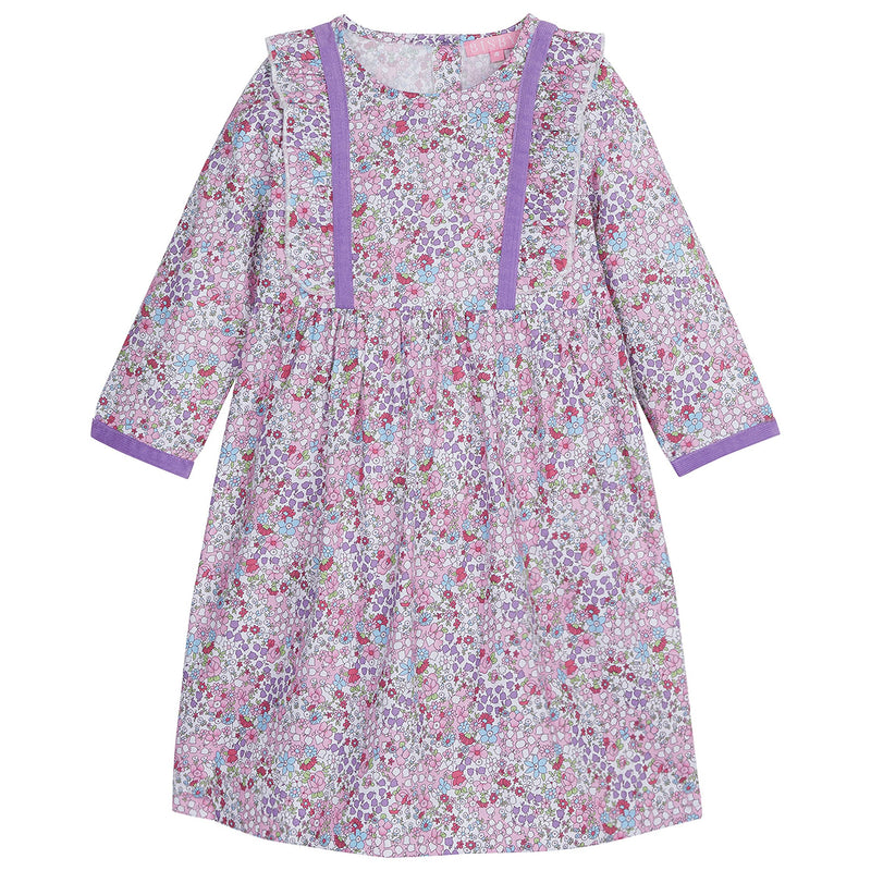 Porto Dress Pimlico Floral Pink - Born Childrens Boutique