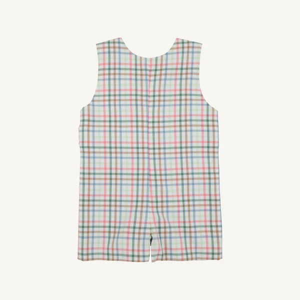 Jack Keene Jon Jon - Manalapan Plaid - Born Childrens Boutique
