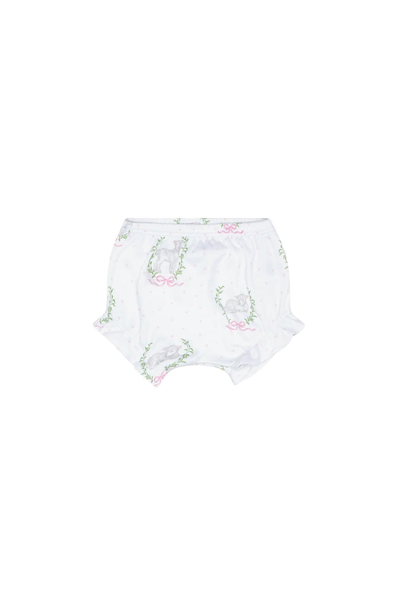 Pink Lamb Diaper Cover Set - Born Childrens Boutique