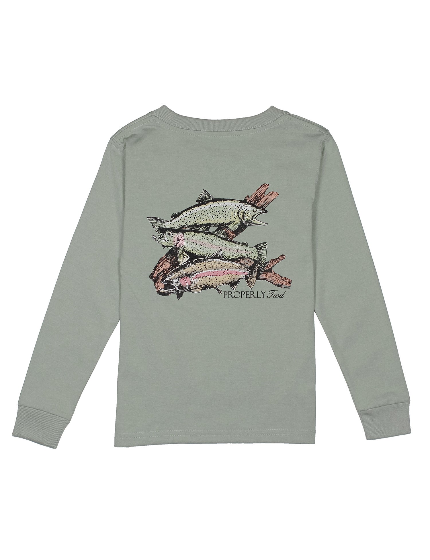 Trout Trio LS Chrome Grey