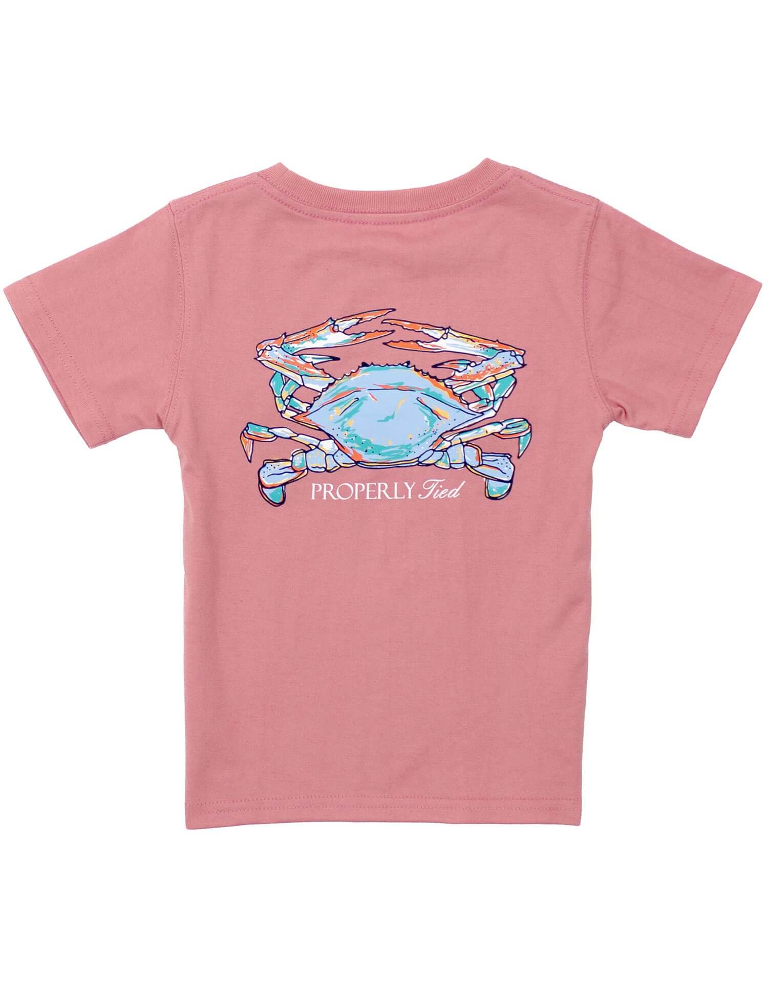 Claws SS Salmon Shirt - Born Childrens Boutique
