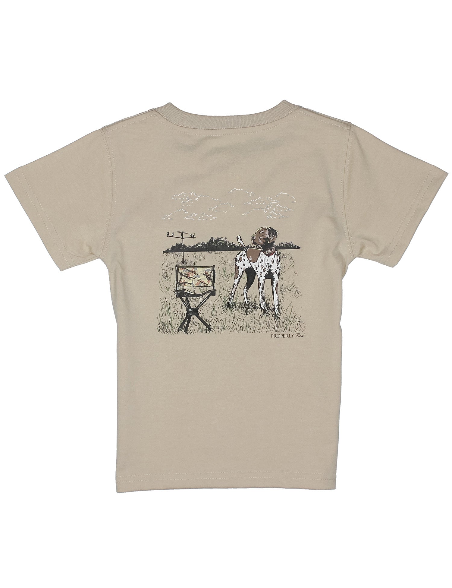 Dove Hunt SS Linen - Born Childrens Boutique