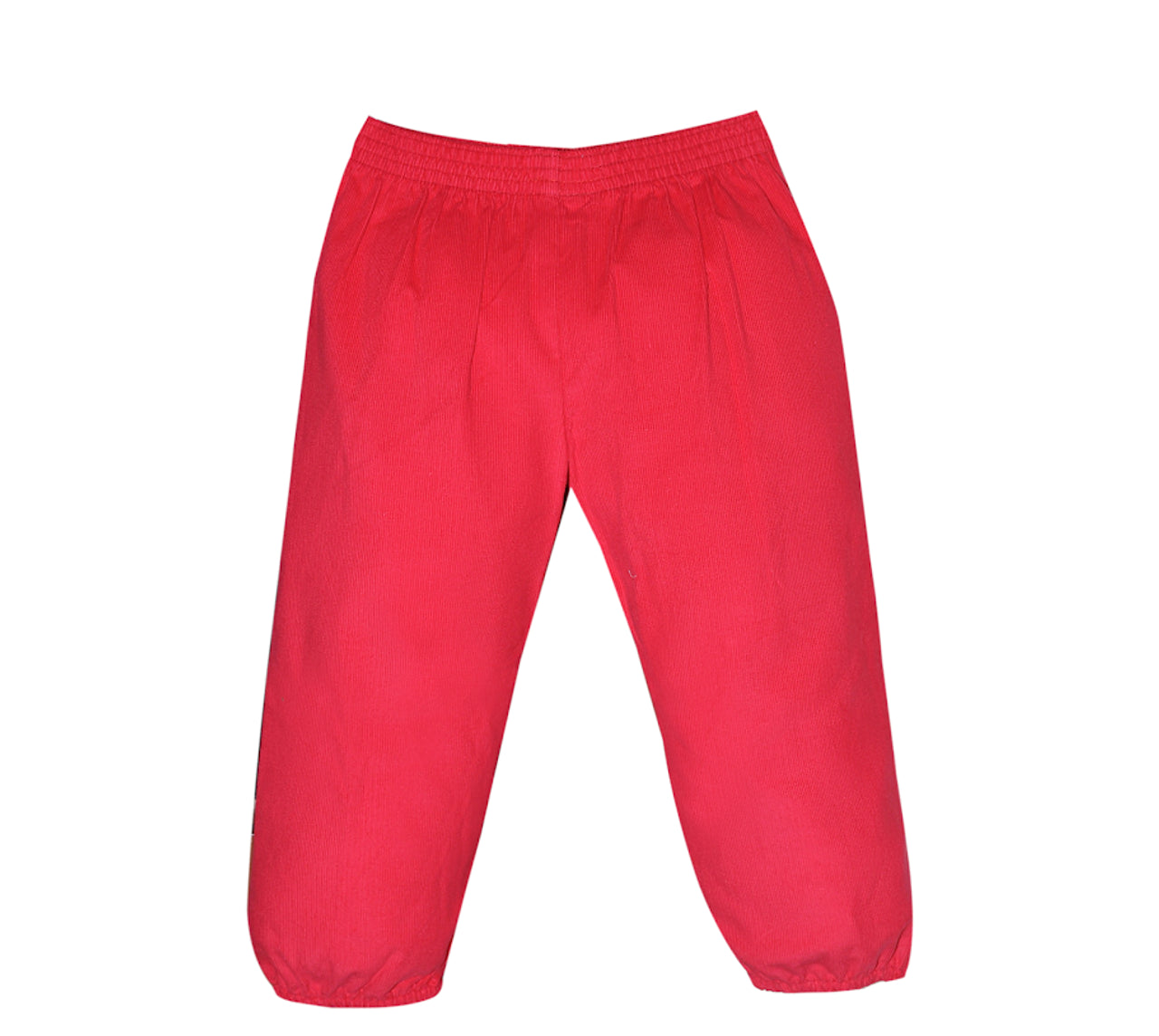 Logan Elastic Pant - Red Cord - Born Childrens Boutique