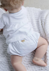 Pinpoint Layette Knit Set Lab - Born Childrens Boutique