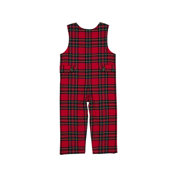 Lawson Longall Society Prep Plaid With Tortoise Shell Buttons - Born Childrens Boutique