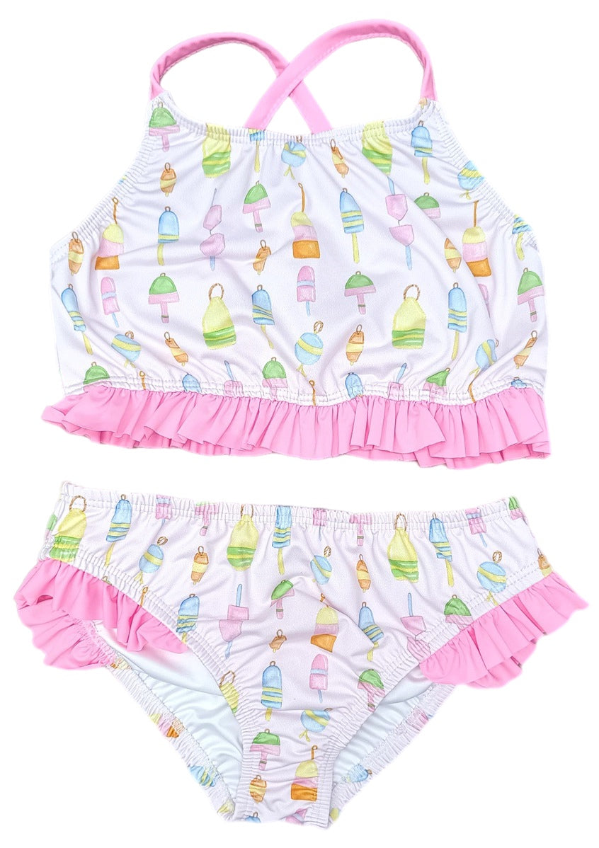 Lila Fishing Two Piece - Born Childrens Boutique