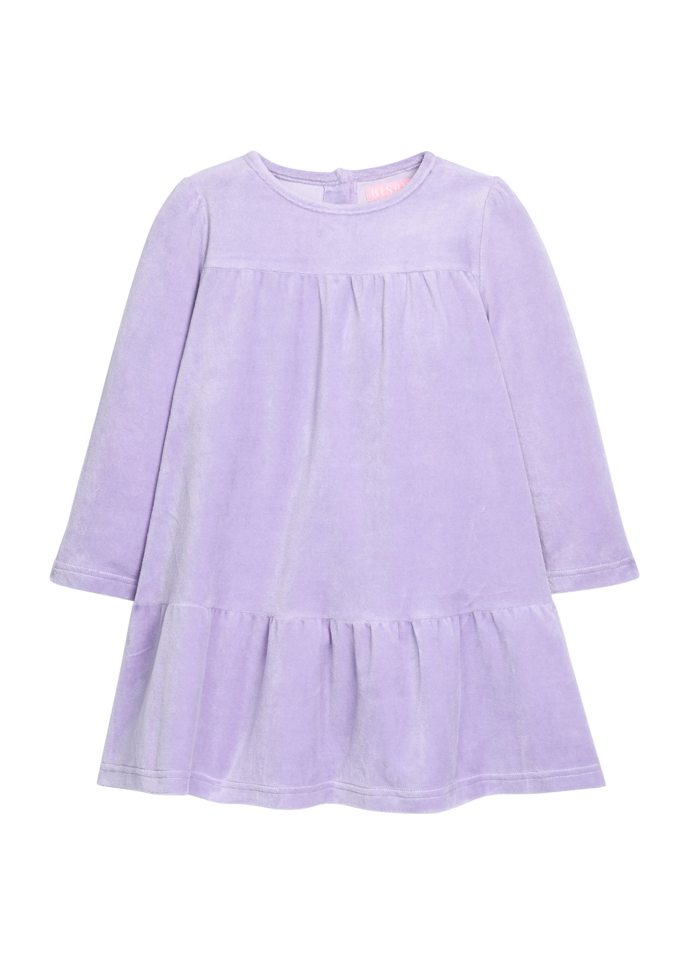 Pre-Order Lisle Dress - Lavender Velour - Born Childrens Boutique