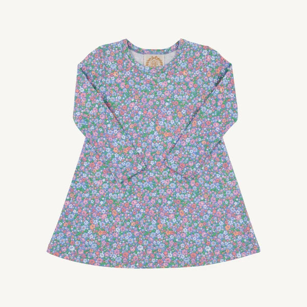 LS Polly Play Dress Mountain Brook Mini Floral - Born Childrens Boutique