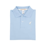 Prim and Proper LS Polo - Beale St Blue - Born Childrens Boutique