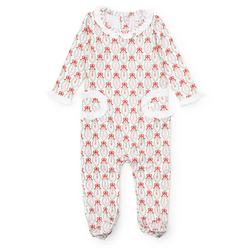 Lucy Girls' Romper - Nutcracker Ballet - Born Childrens Boutique