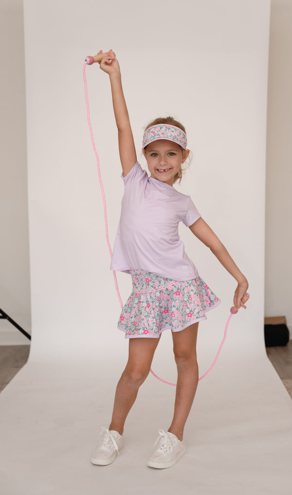 Pre-Order Bridget Basic T - Lavender - Born Childrens Boutique