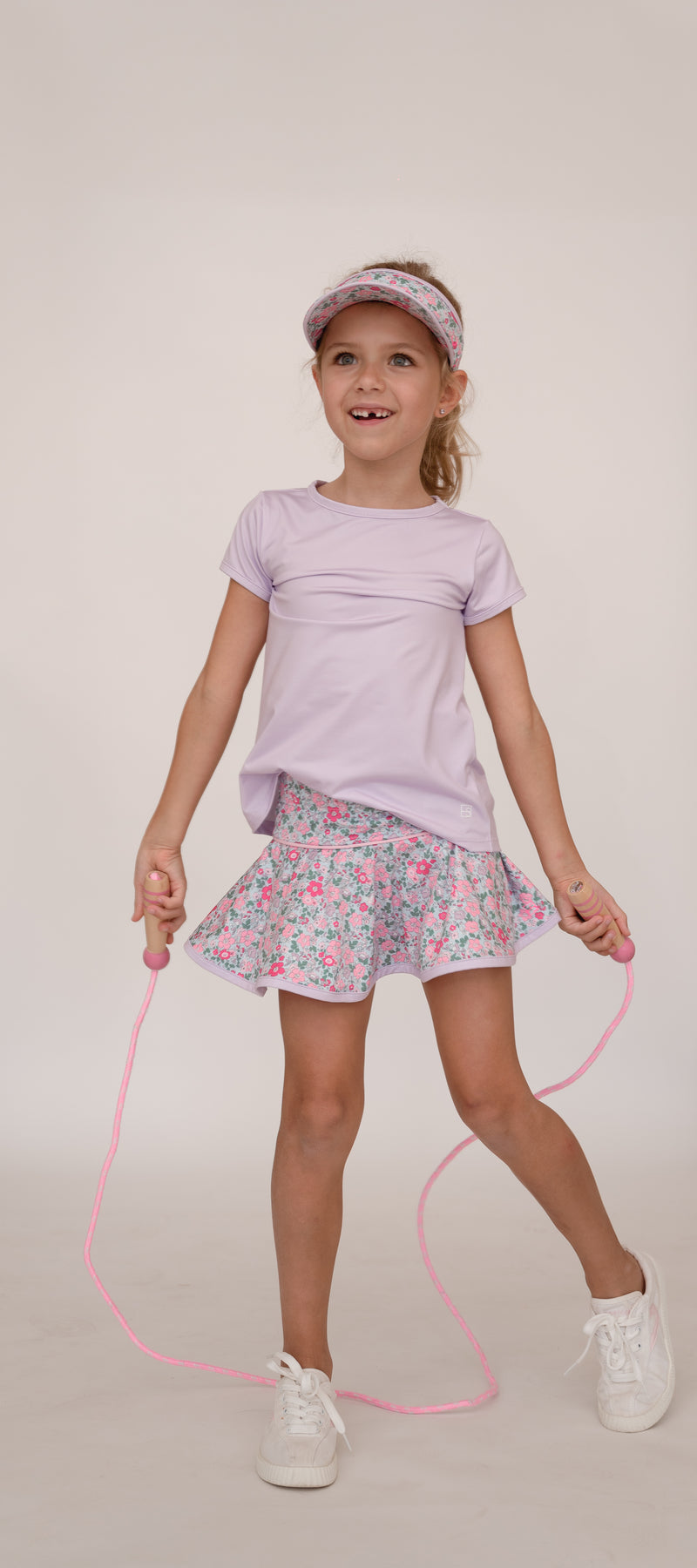 Pre-Order Quinn Skort - Custom Floral - Born Childrens Boutique