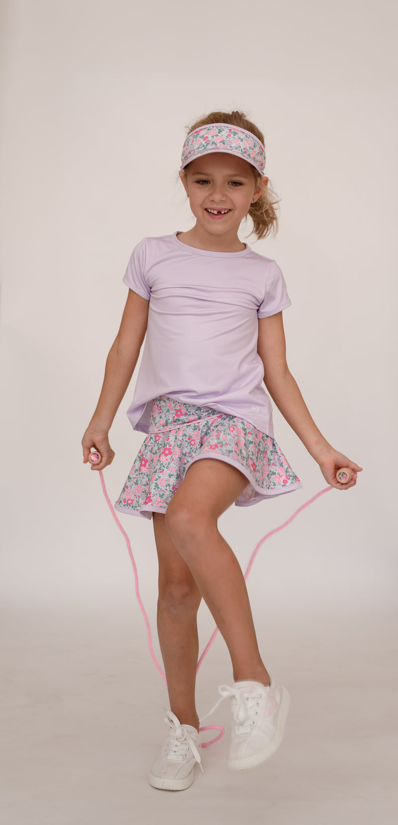 Pre-Order Quinn Skort - Custom Floral - Born Childrens Boutique