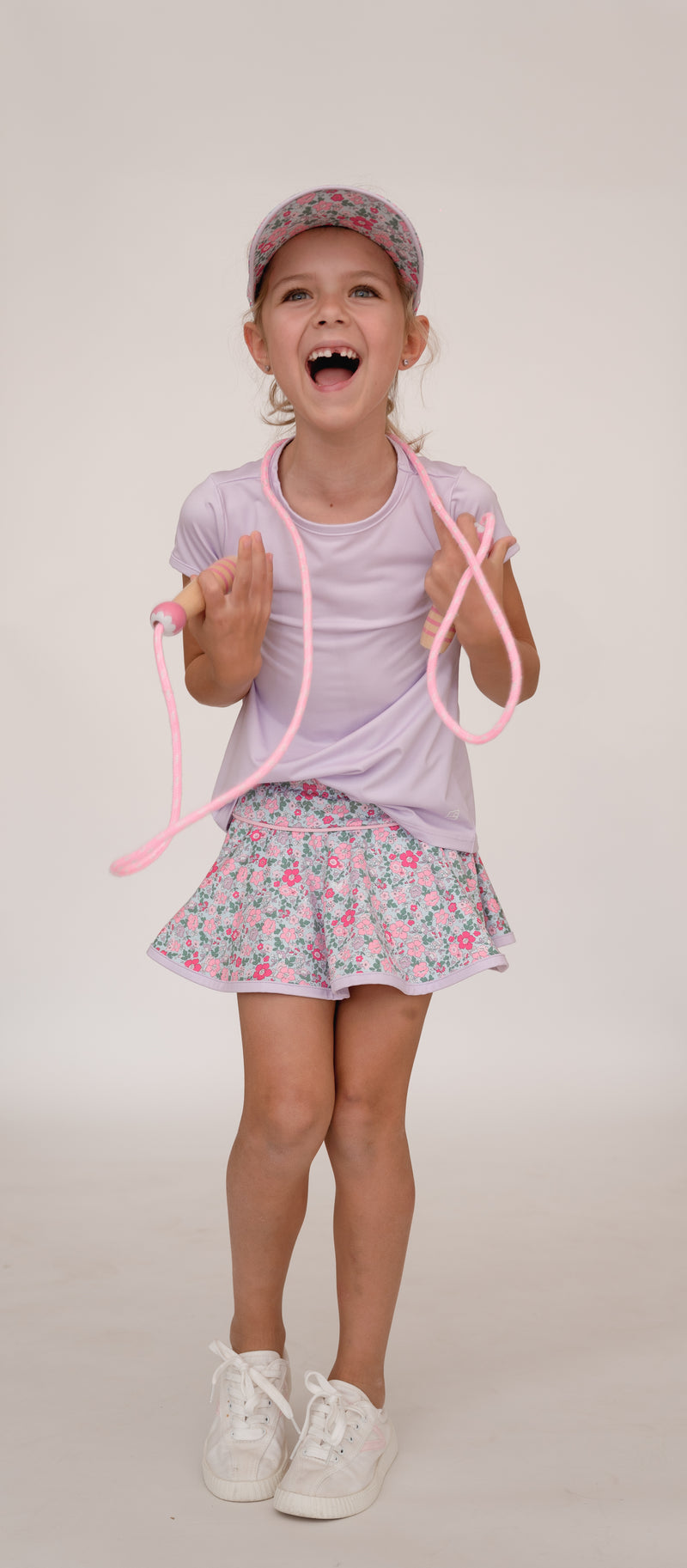 Pre-Order Quinn Skort - Custom Floral - Born Childrens Boutique