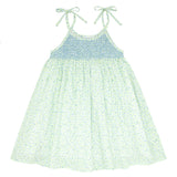 Pre-Order Hibiscus Ditsy Floral Smocked Dress - Born Childrens Boutique