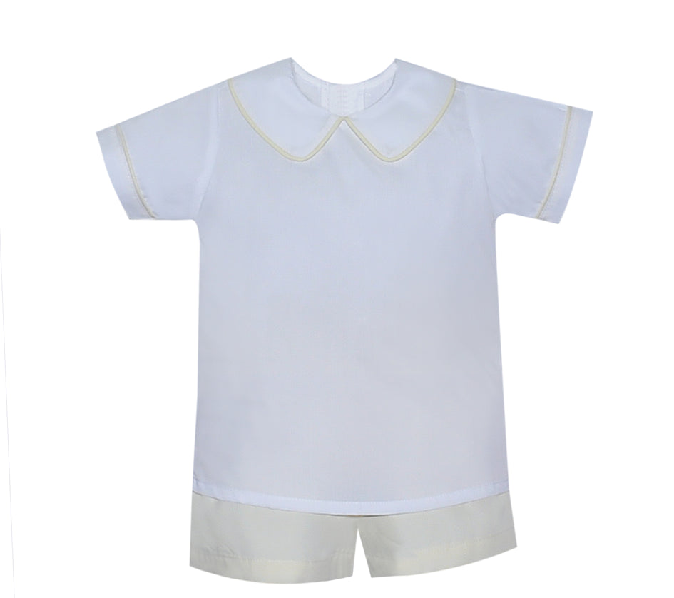 Madison Short Set - Maize - Born Childrens Boutique