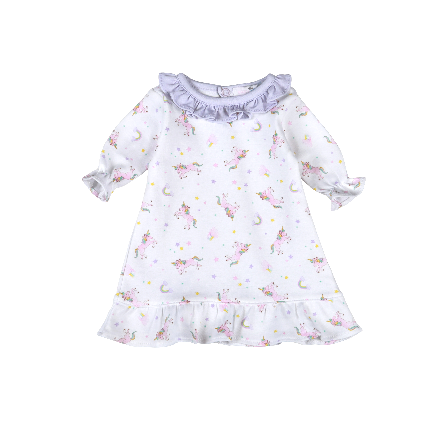 Magic Unicorn Pima Doll Dress - Born Childrens Boutique