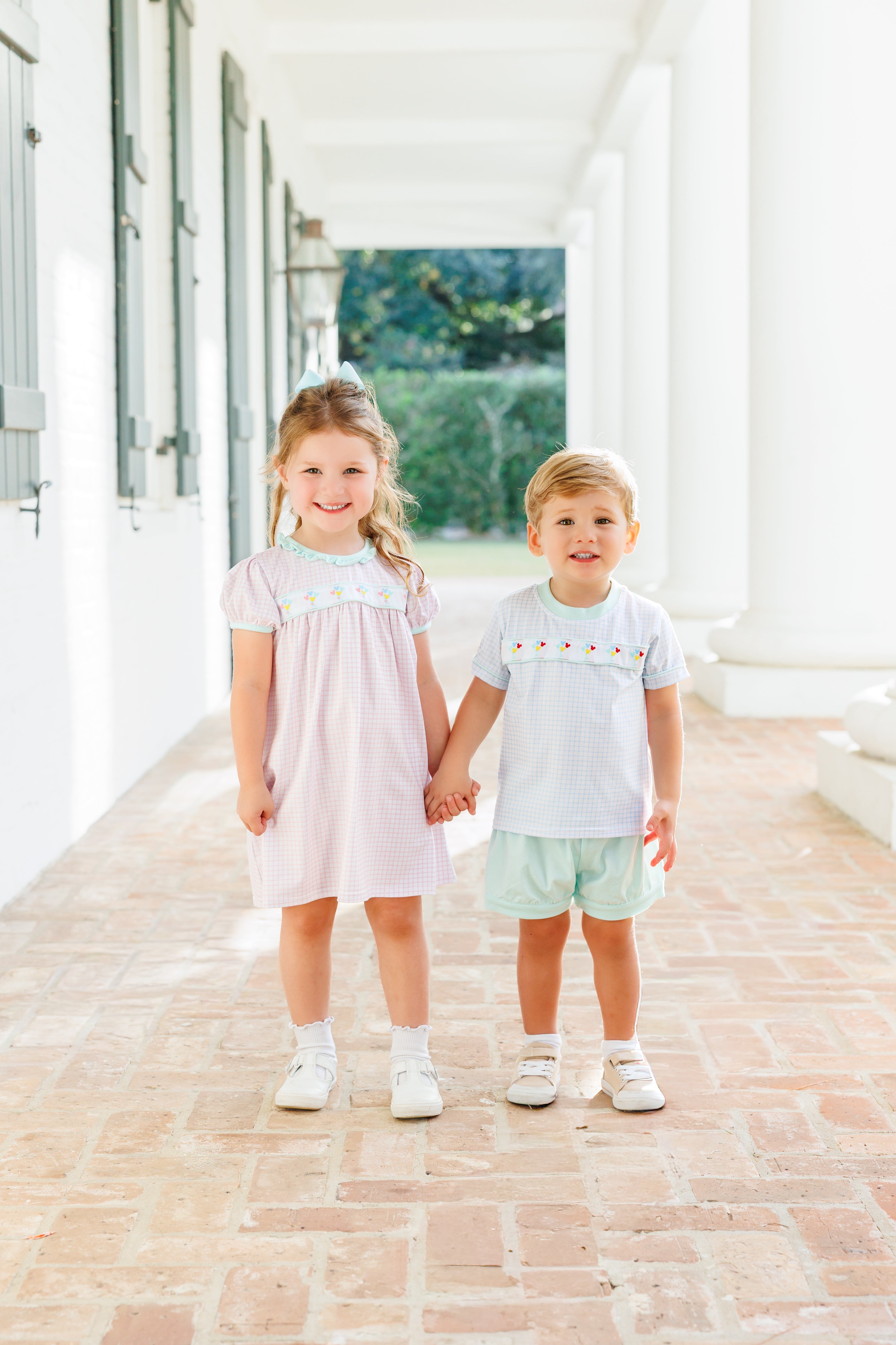 Magical Balloons Banded Short Set