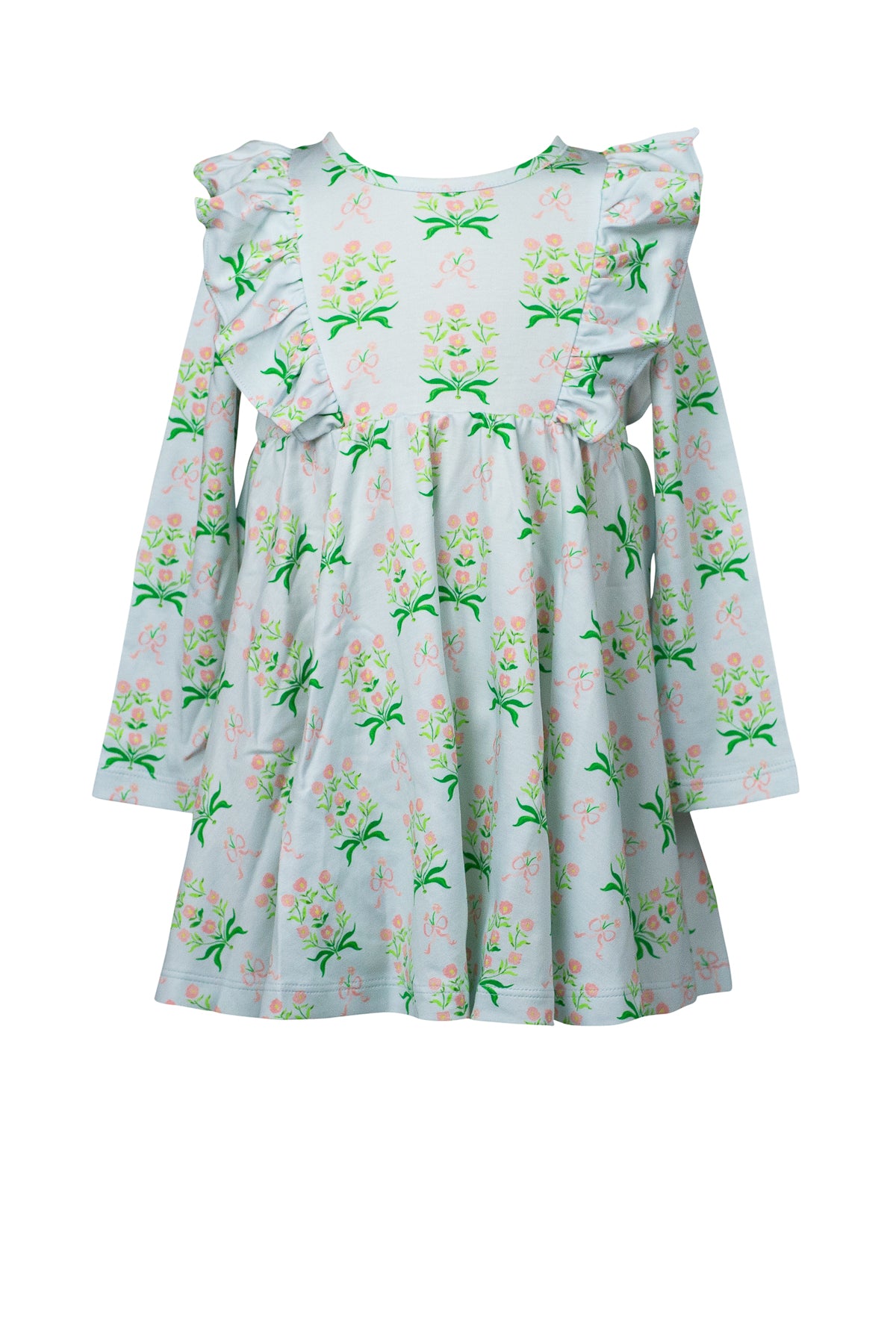 Margot LS Twirl Dress - Born Childrens Boutique
