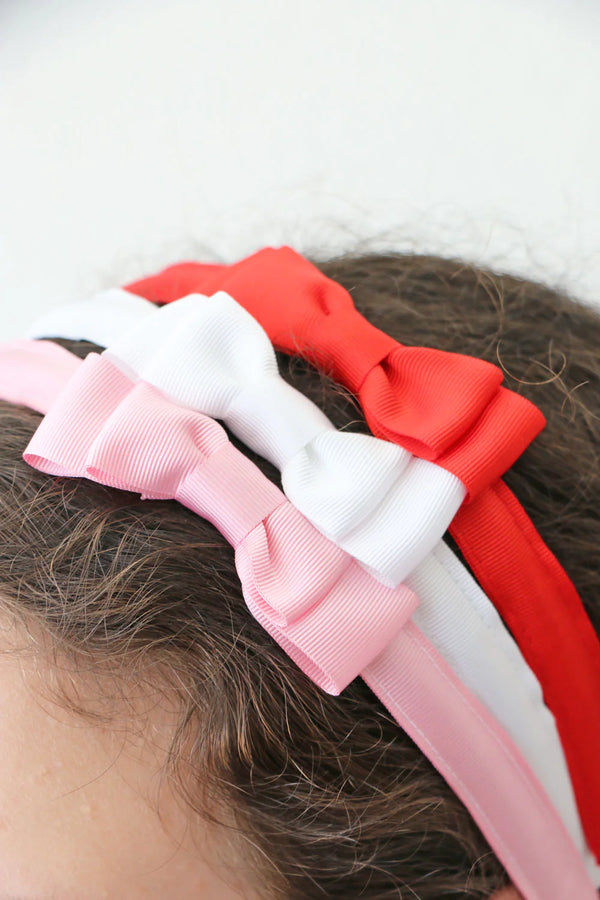 Audrey Headband, Light Pink - Born Childrens Boutique