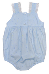 Pre-Order Mila Bubble - Blue Daisy - Born Childrens Boutique