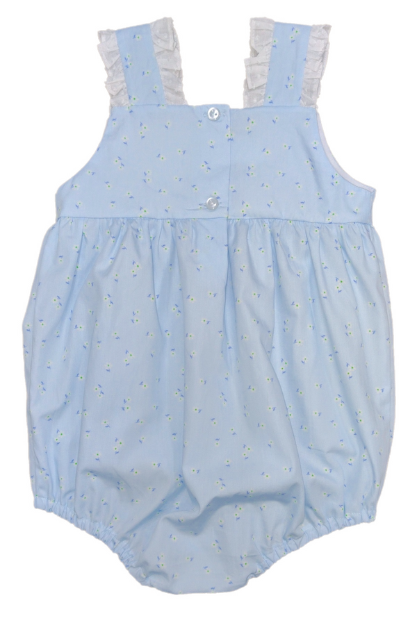Pre-Order Mila Bubble - Blue Daisy - Born Childrens Boutique