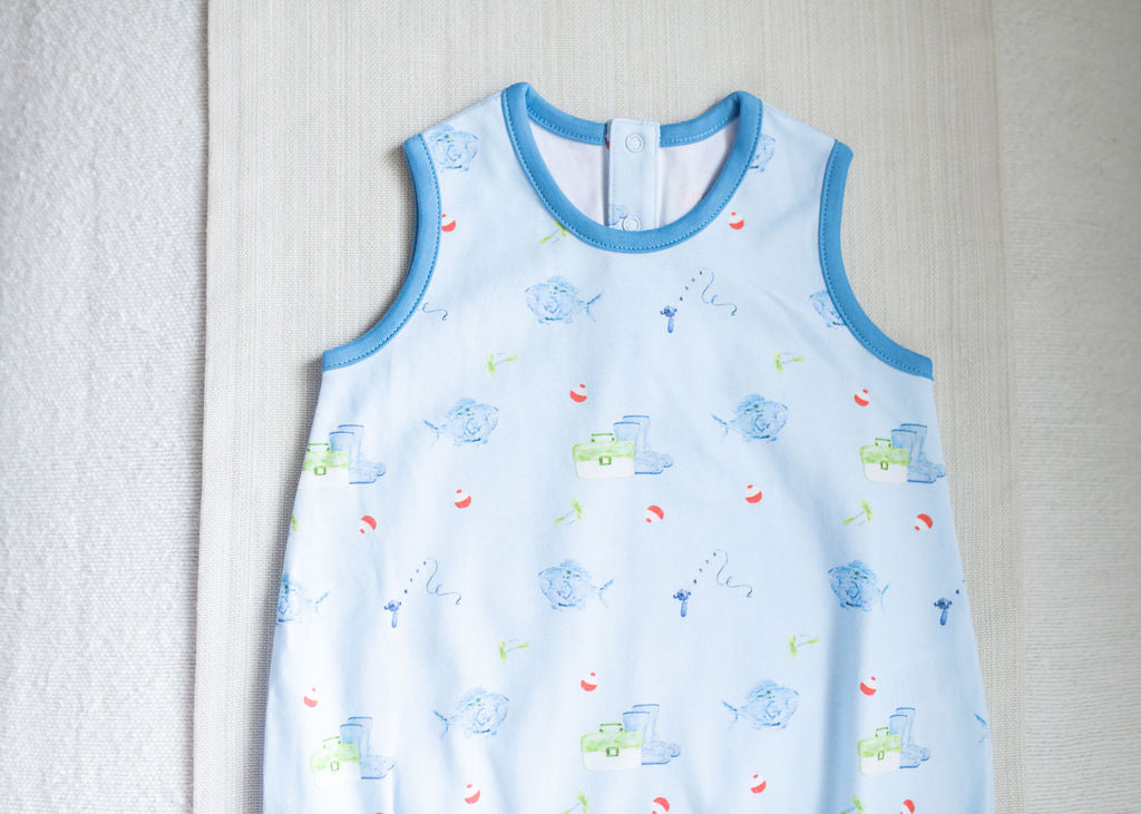 Miles Bubble - Lets Go Fishing - Born Childrens Boutique