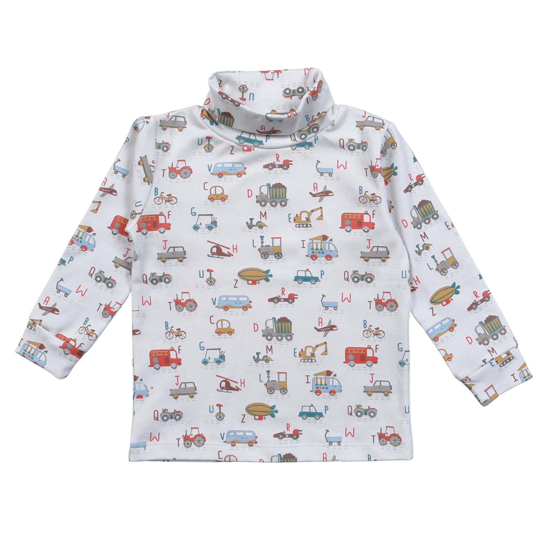 On The Road Pima Turtleneck - Born Childrens Boutique