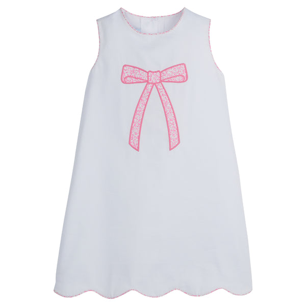 Odette Dress - Pink Vinings - Born Childrens Boutique