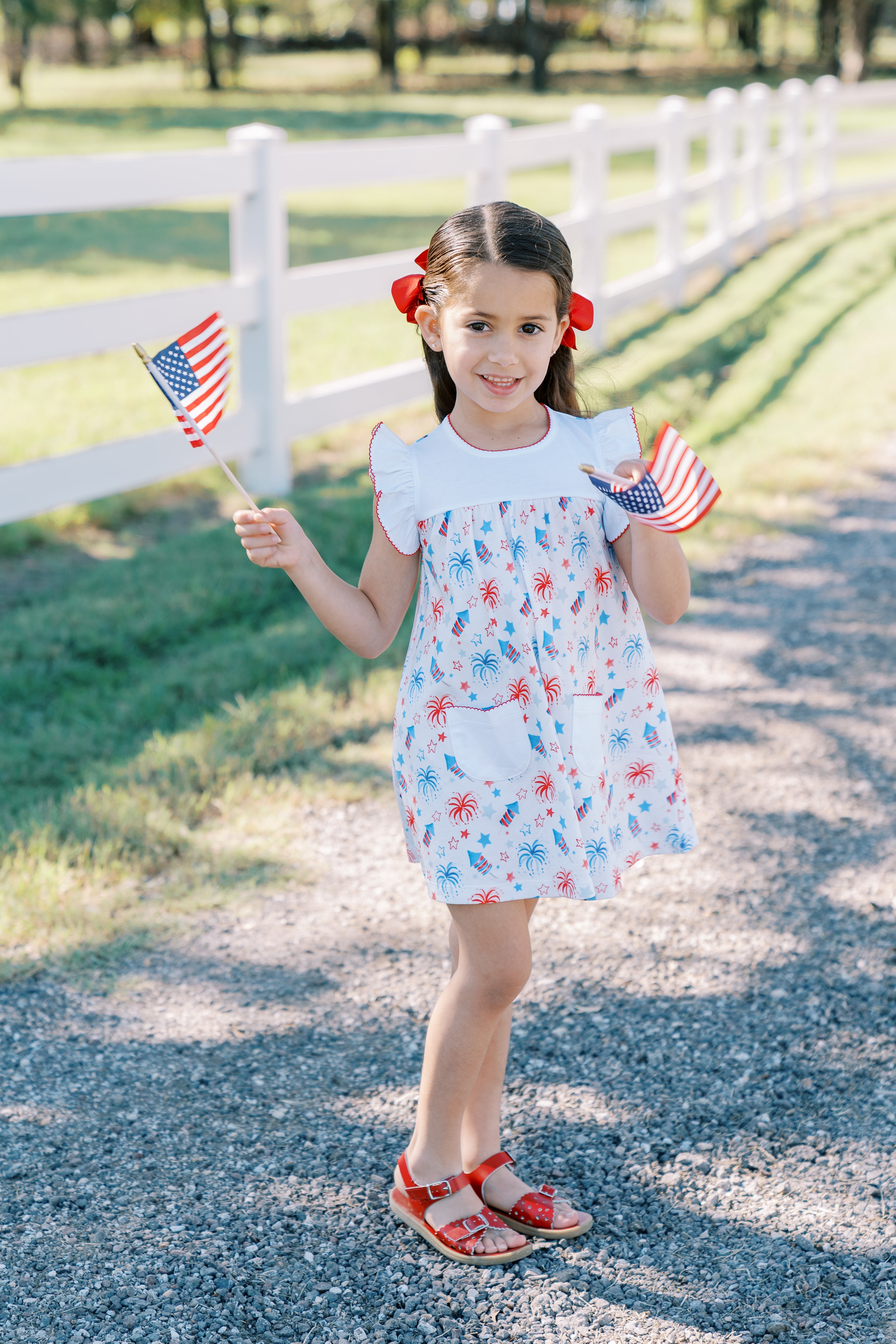 Pre-Order Patriotic Dress - Born Childrens Boutique