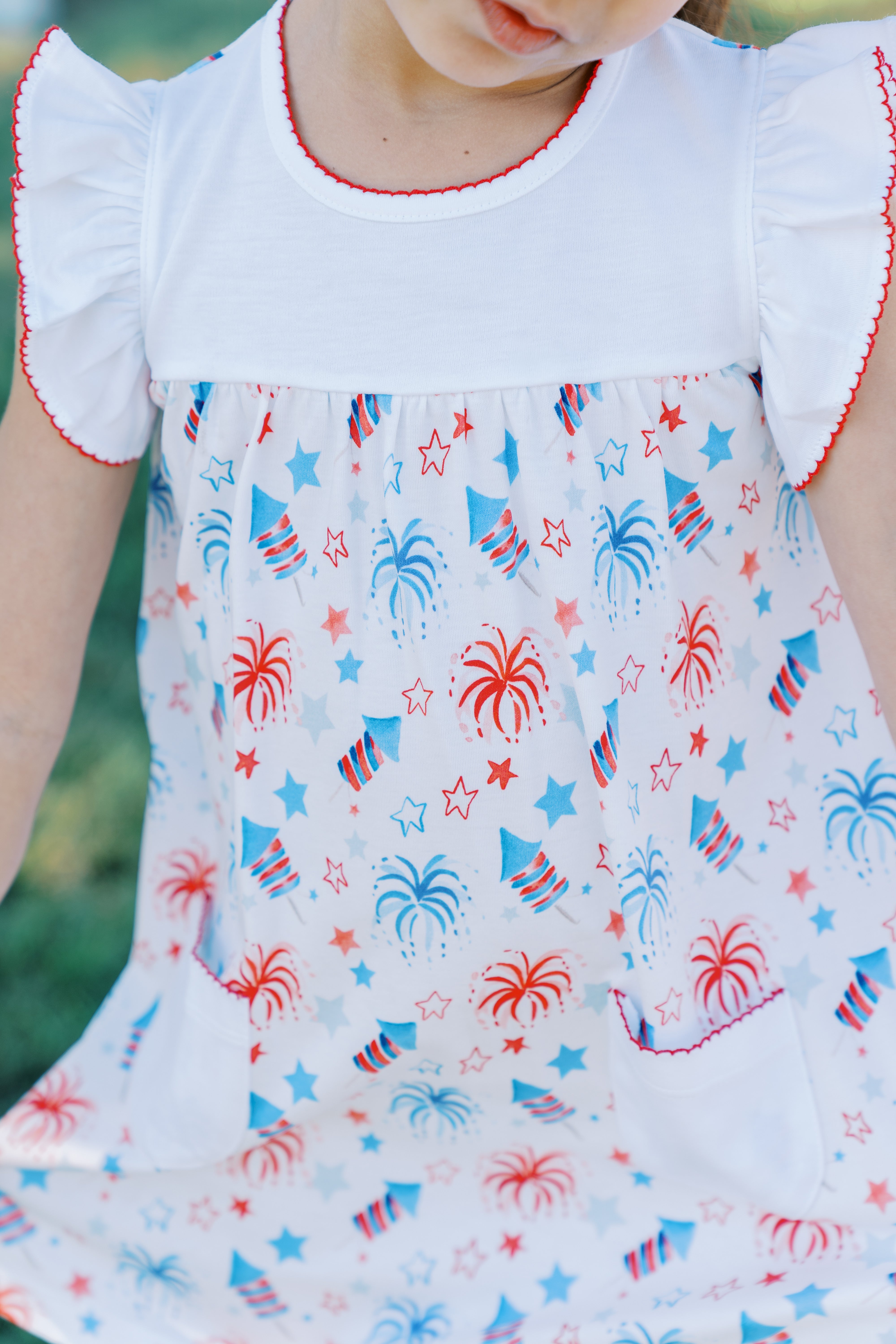 Pre-Order Patriotic Dress - Born Childrens Boutique