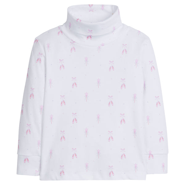 Printed Turtleneck - Ballet - Born Childrens Boutique