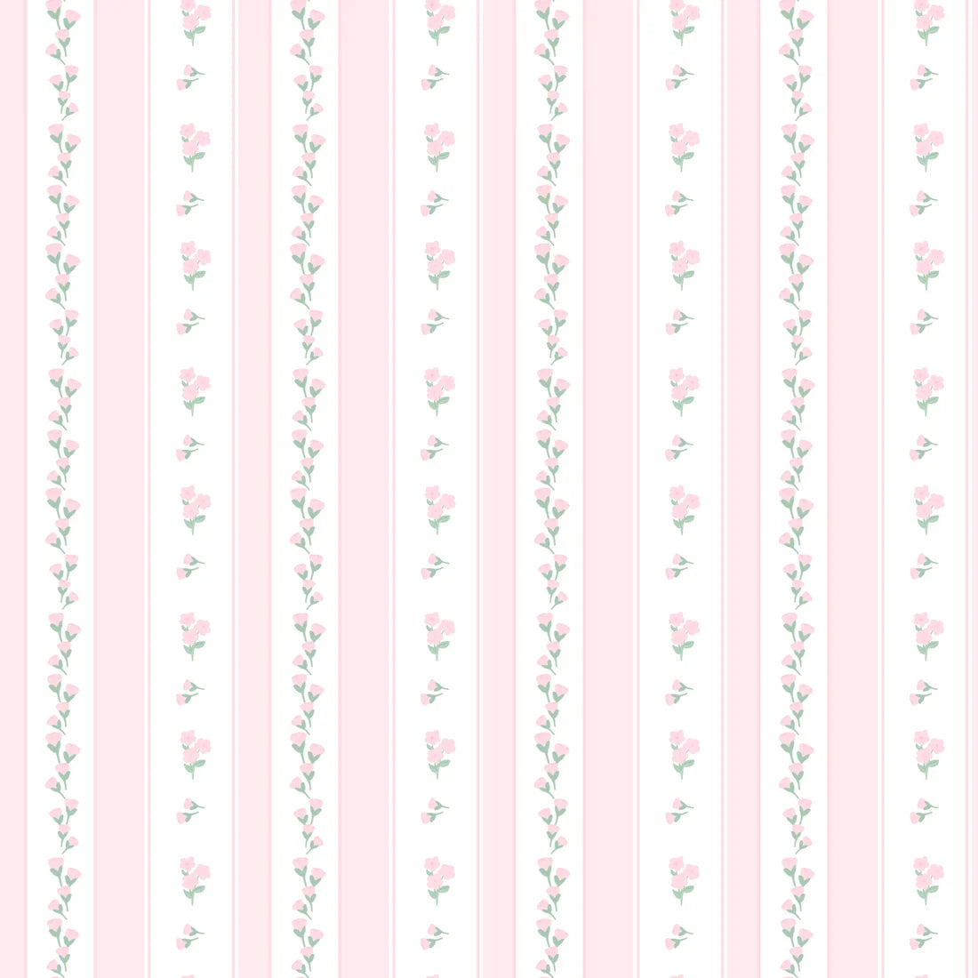 Avery Set in Petite Pink Rosebud