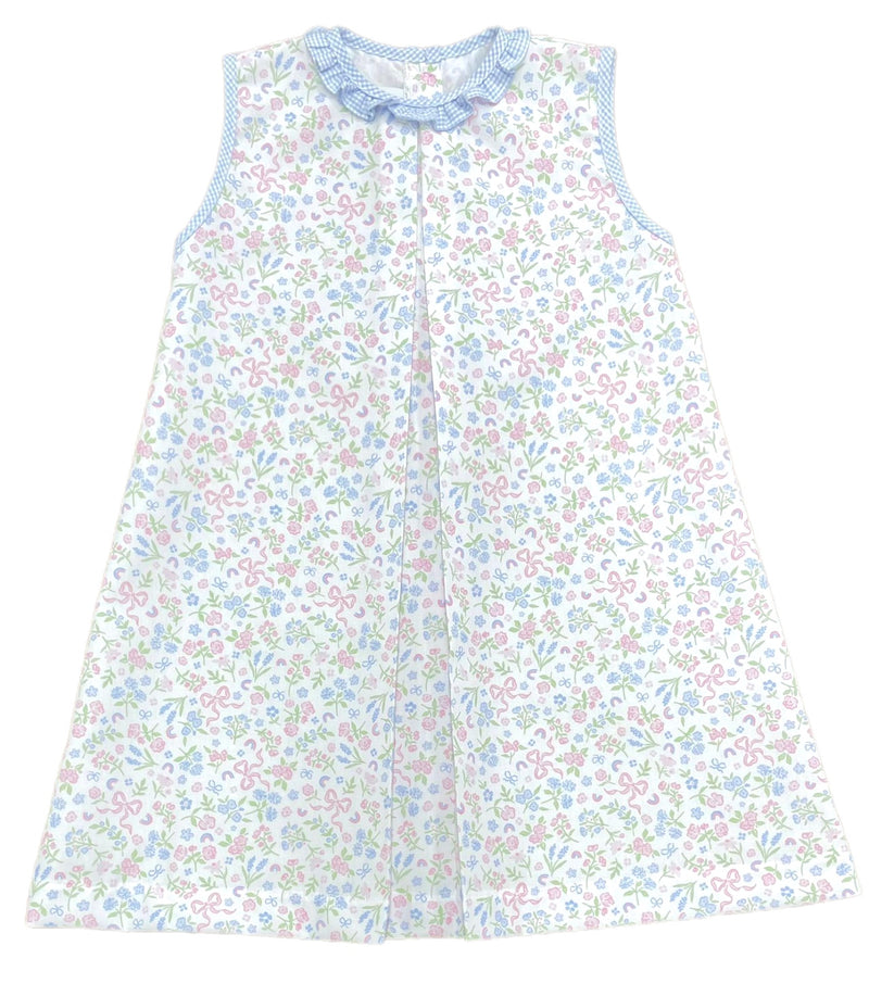 Pre-Order Penny Pleat Dress - Blossoms and Bows - Born Childrens Boutique