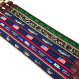 Preston Children's Ribbon Belt, Emergency Vehicle on Red - Born Childrens Boutique