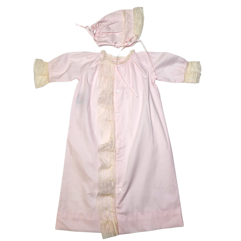 Pink Finn Girl Day Gown - Born Childrens Boutique