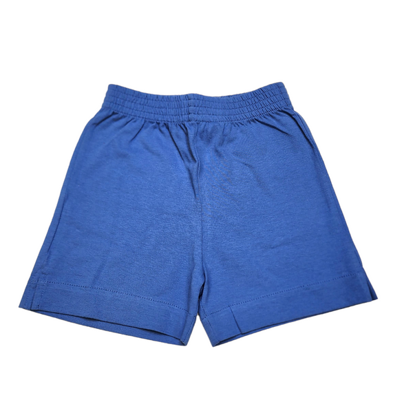 Boy Dark Chambray Shorts - Born Childrens Boutique