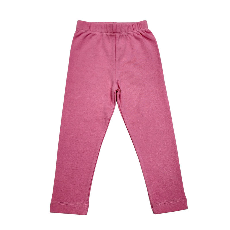 Straight Leggings Light Bubblegum - Born Childrens Boutique