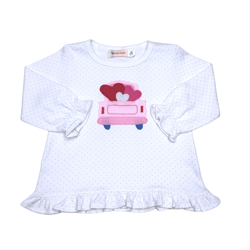 Truck with Hearts Shirt - Born Childrens Boutique