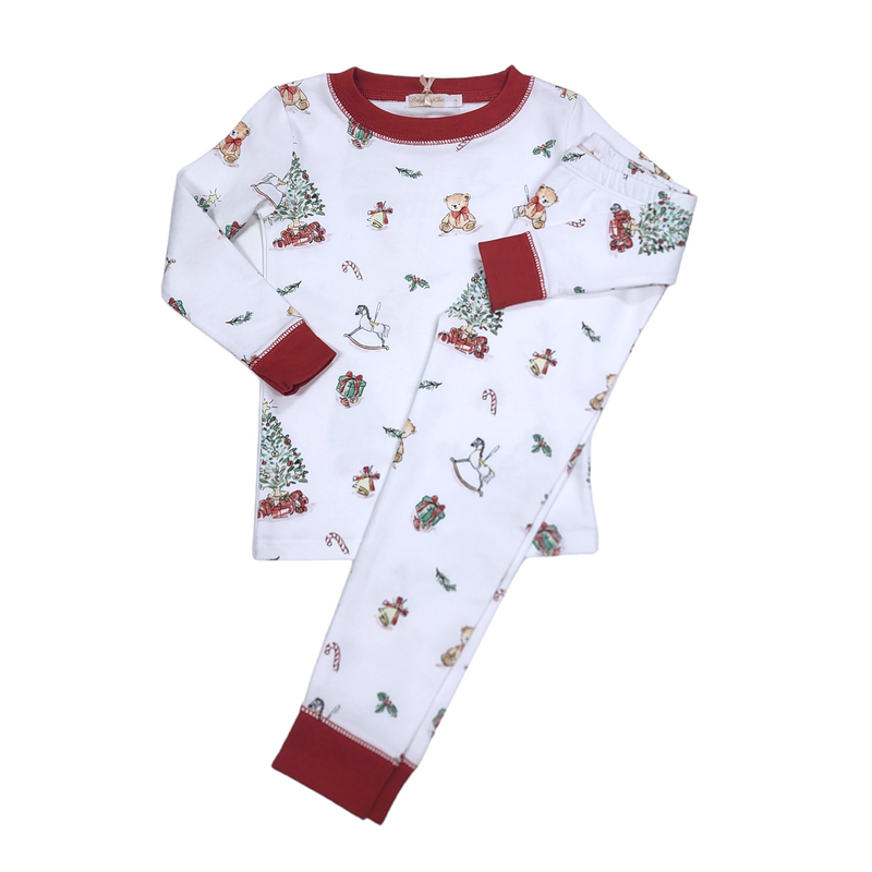 Christmas Tree Pajama Kid Set - Born Childrens Boutique