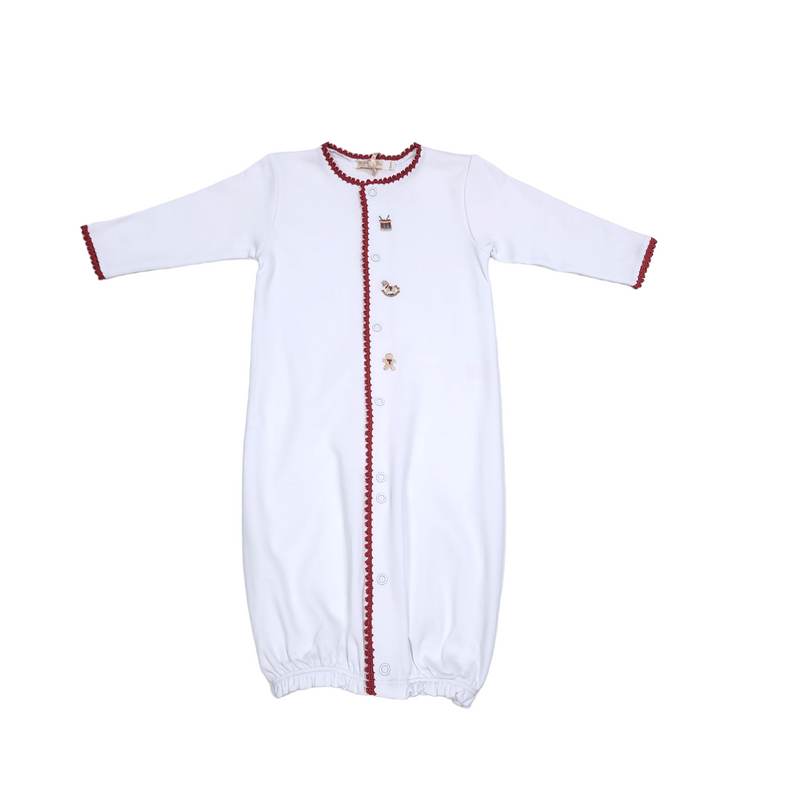 Christmas Toys Emb. Converter Gown - Born Childrens Boutique