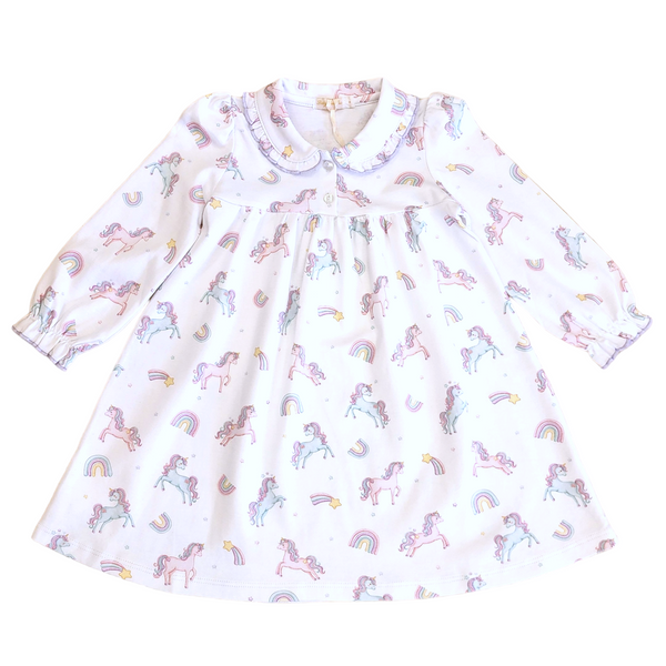 Magical Unicorn Night Gown - Born Childrens Boutique