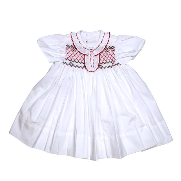 White Bella Dress - Born Childrens Boutique