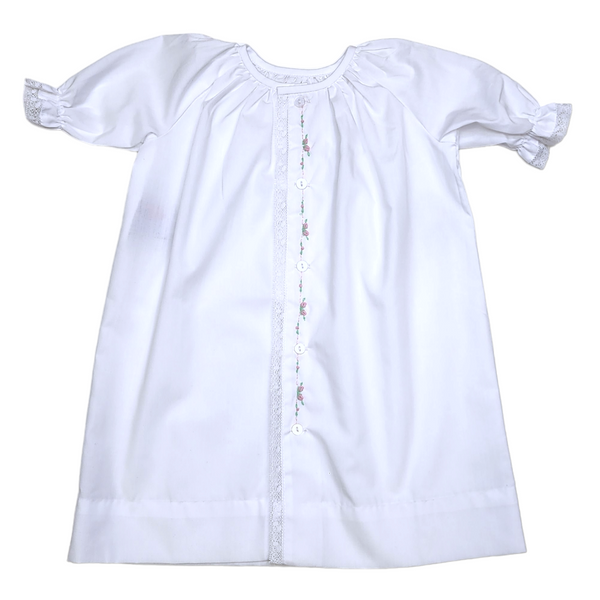 White Marlow Girl Daygown - Born Childrens Boutique