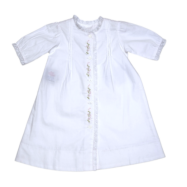 White Kelly Girl Daygown - Born Childrens Boutique