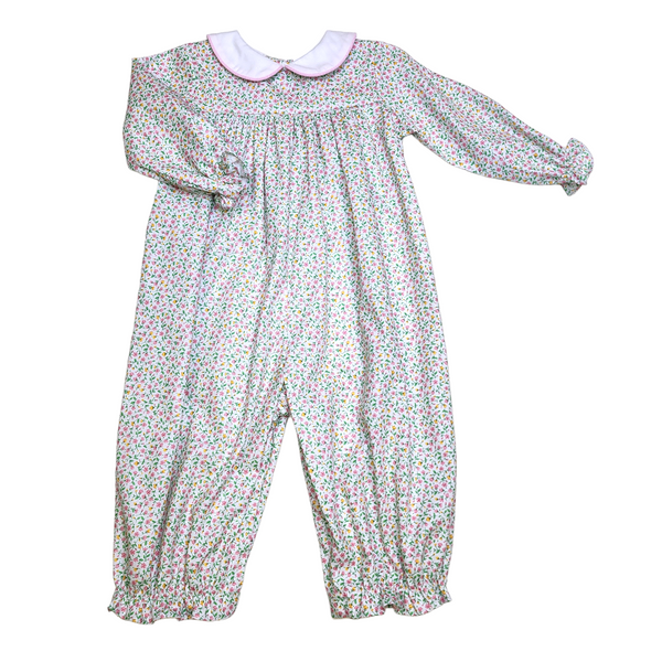 Christy Long Bubble Pink Floral - Born Childrens Boutique
