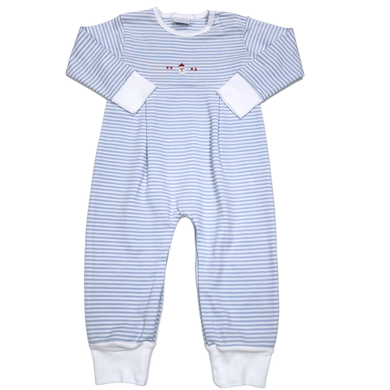 Mini Santa Face Boy Romper - Born Childrens Boutique