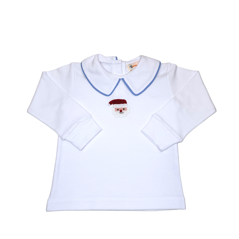 Crochet Santa Peter Pan Top - Born Childrens Boutique