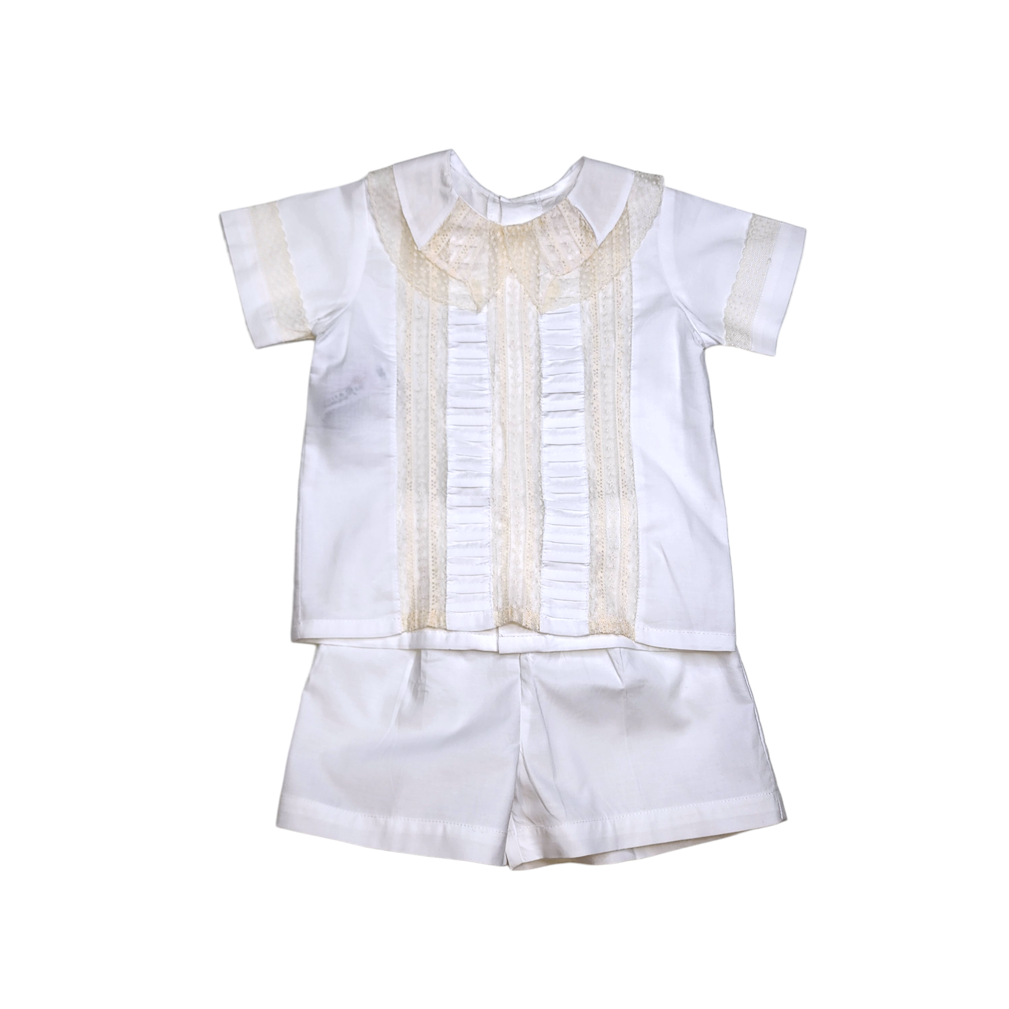 Pre-Order Phoenix & Ren White Rowan Short Set - Born Childrens Boutique